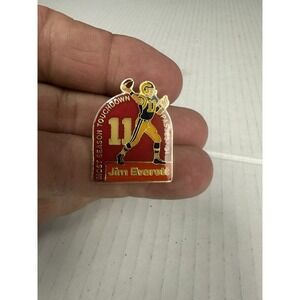 Unocal 76 Vtg Los Angeles Rams Jim Everett Most‎ Season Touchdown 31 Hat Pin